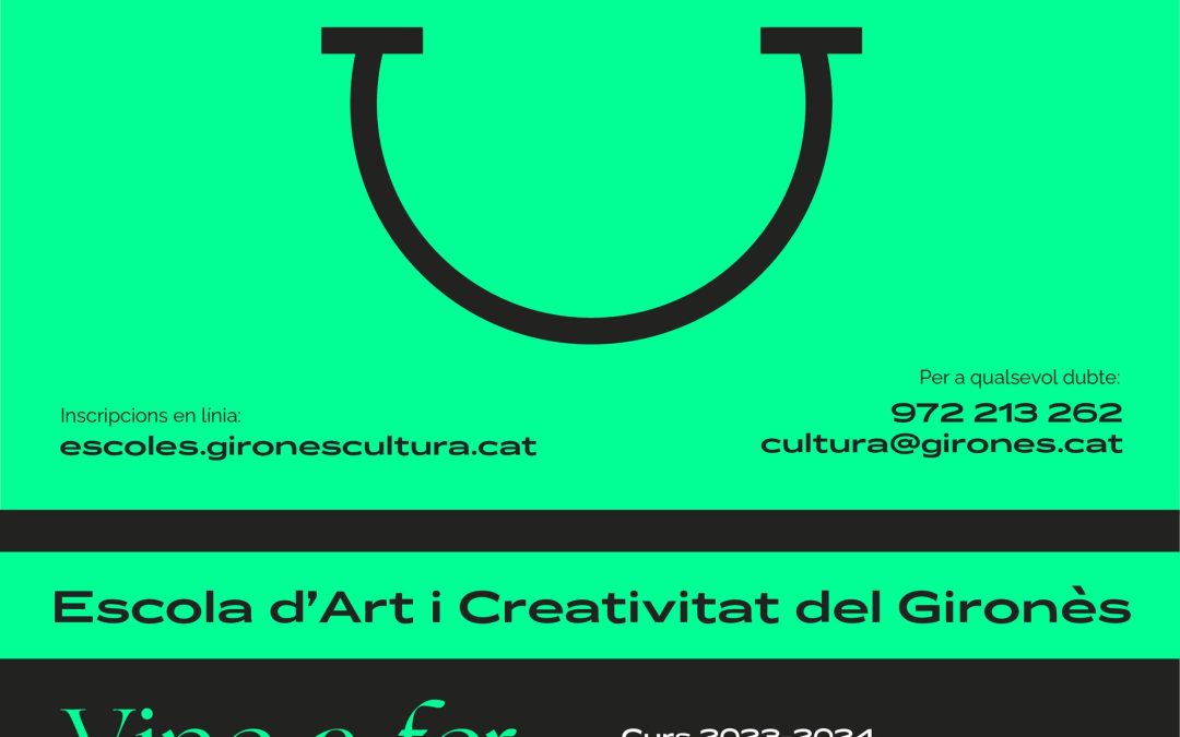 A partir de l’1 de juny ja us podeu matricular a les Escoles de Cultura del Gironès!