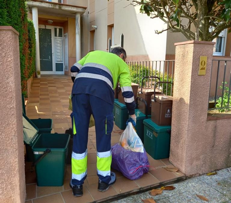 L’orgànica recollida en el model porta a porta dels municipis del Gironès presenta una molt bona qualitat