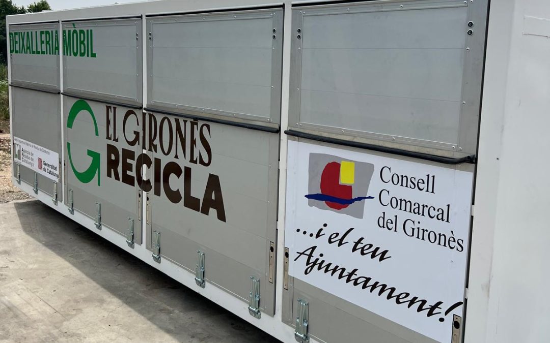 Entrada en funcionament del nou vehicle de deixalleria mòbil