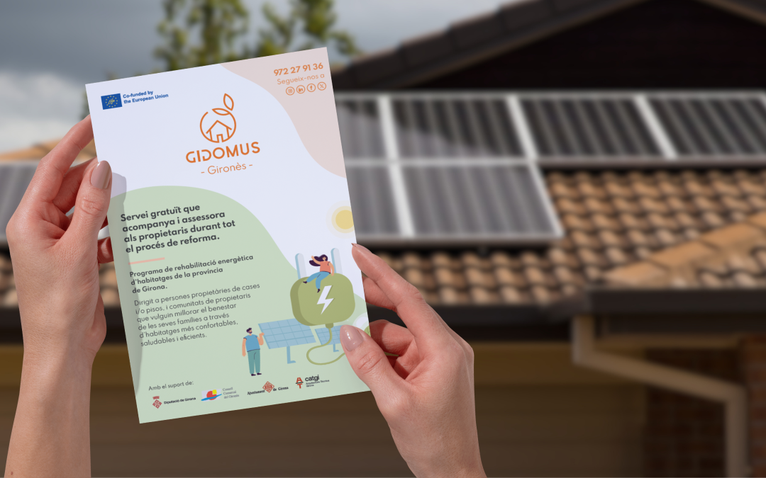 Nova oficina de rehabilitació energètica al Gironès – Projecte GiDomus