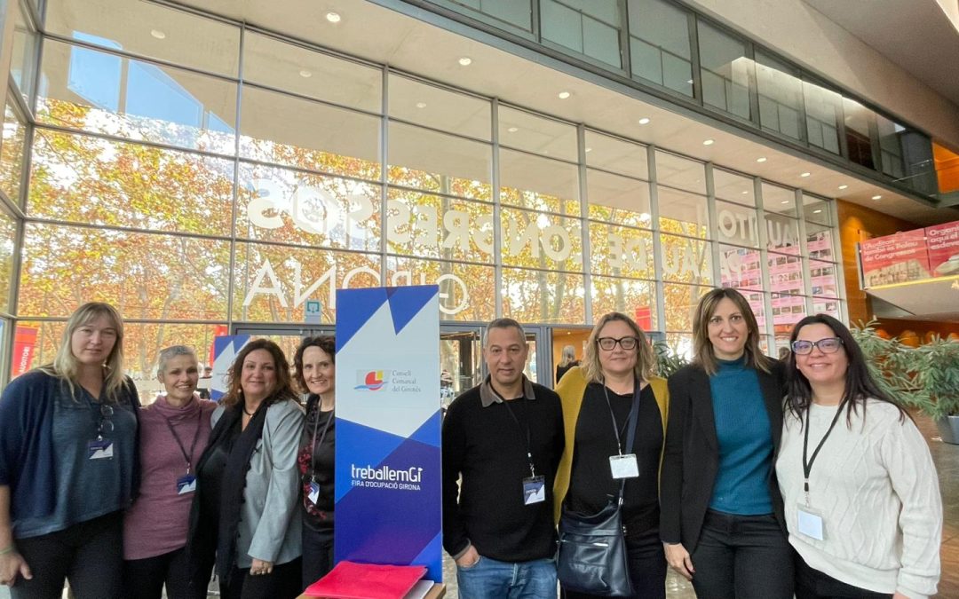 El Consell Comarcal dona suport a la fira d’ocupació TreballemGi, que registra rècord de participació