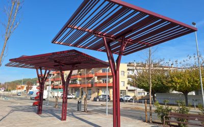 S’impulsa al Gironès un projecte comarcal de pèrgoles d’ombreig solar per adaptar-se al canvi climàtic