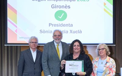 El Consell Comarcal del Gironès rep el Segell Infoparticipa 2025 d’excel·lència en transparència amb una puntuació del 92%